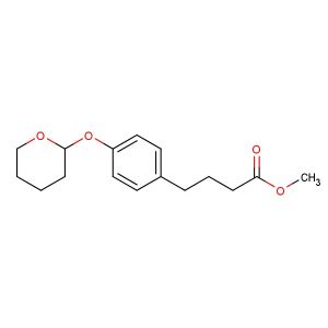 methyl 4-(4-((tetrahydro-2H-pyran-2-yl)oxy)phenyl)butanoate