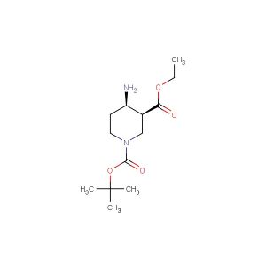 1-(tert-butyl) 3-ethyl (3S,4R)-4-aminopiperidine-1,3-dicarboxylate