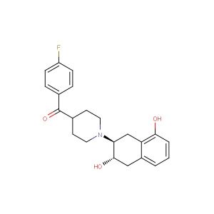 (1-((2S,3S)-3,8-dihydroxy-1,2,3,4-tetrahydronaphthalen-2-yl)piperidin-4-yl)(4-fluorophenyl)methanone