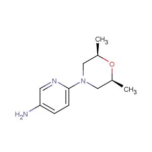 rel-6-((2R,6S)-2,6-Dimethylmorpholino)pyridin-3-amine
