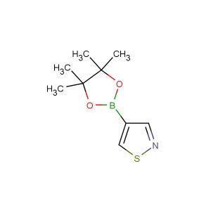 4-(4,4,5,5-tetramethyl-1,3,2-dioxaborolan-2-yl)isothiazole