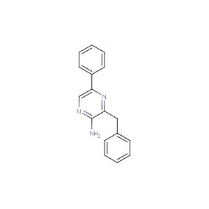 3-benzyl-5-phenylpyrazin-2-amine
