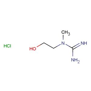1-(2-hydroxyethyl)-1-methylguanidine hydrochloride