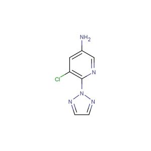 5-chloro-6-(2H-1,2,3-triazol-2-yl)pyridin-3-amine