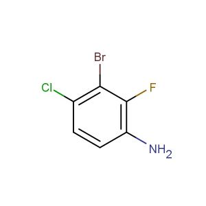 3-bromo-4-chloro-2-fluoroaniline