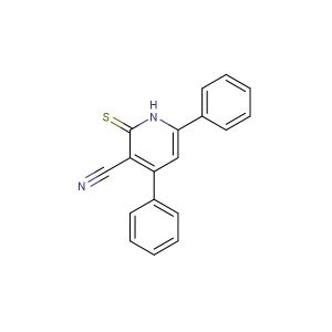 4,6-diphenyl-2-thioxo-1,2-dihydropyridine-3-carbonitrile