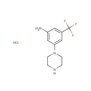 3-(piperazin-1-yl)-5-(trifluoromethyl)aniline hydrochloride