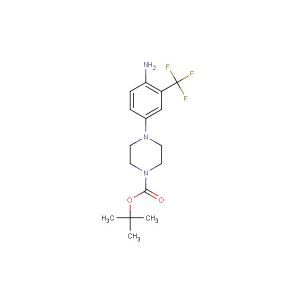 tert-butyl 4-(4-amino-3-(trifluoromethyl)phenyl)piperazine-1-carboxylate