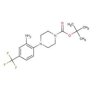 tert-butyl 4-(2-amino-4-(trifluoromethyl)phenyl)piperazine-1-carboxylate
