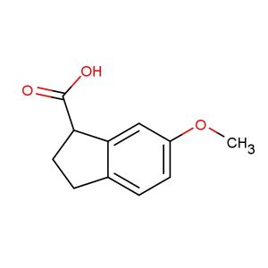 6-methoxy-2,3-dihydro-1H-indene-1-carboxylic acid