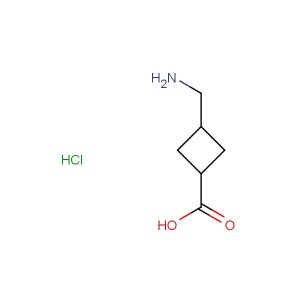 3-(aminomethyl)cyclobutane-1-carboxylic acid hydrochloride