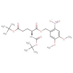 5-(tert-butyl) 1-(4,5-dimethoxy-2-nitrobenzyl) (tert-butoxycarbonyl)-L-glutamate