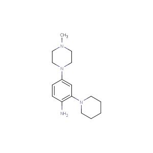 4-(4-methylpiperazin-1-yl)-2-(piperidin-1-yl)aniline