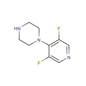 1-(3,5-difluoropyridin-4-yl)piperazine