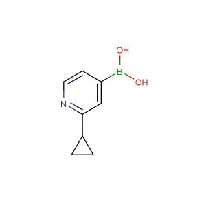 2-cyclopropylpyridin-4-ylboronic acid
