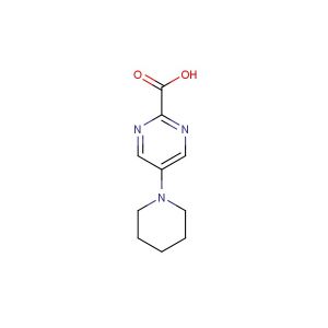 5-(piperidin-1-yl)pyrimidine-2-carboxylic acid