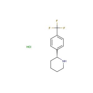 (R)-2-(4-(trifluoromethyl)phenyl)piperidine hydrochloride