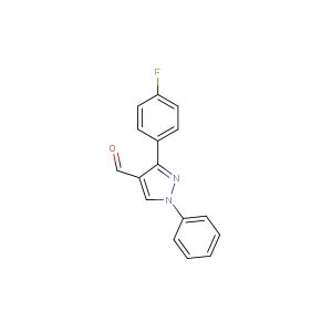 3-(4-fluorophenyl)-1-phenyl-1H-pyrazole-4-carbaldehyde