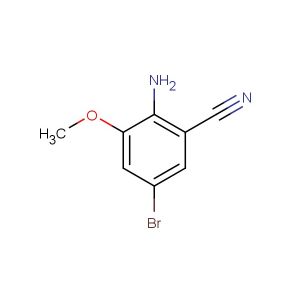 2-amino-5-bromo-3-methoxybenzonitrile