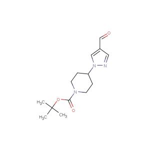 tert-butyl 4-(4-formyl-1H-pyrazol-1-yl)piperidine-1-carboxylate