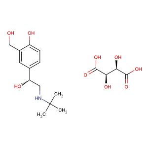Levalbuterol hemitartrate(Synonyms: Levosalbutamol hemitartrate)