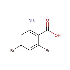 2-amino-4,6-dibromobenzoic acid