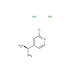 (R)-1-(2-chloropyridin-4-yl)ethan-1-amine dihydrochloride