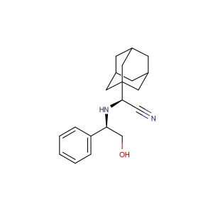 (S)-2-(adamantan-1-yl)-2-(((R)-2-hydroxy-1-phenylethyl)amino)acetonitrile