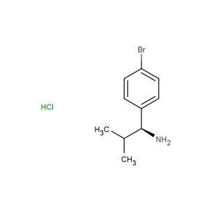 (1S)-1-(4-bromophenyl)-2-methylpropylamine hydrochloride