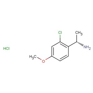 (1S)-1-(2-chloro-4-methoxyphenyl)ethylamine hydrochloride