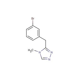 3-(3-bromobenzyl)-4-methyl-4H-1,2,4-triazole
