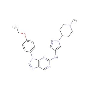 3-(4-ethoxyphenyl)-N-(1-(1-methylpiperidin-4-yl)-1H-pyrazol-4-yl)-3H-[1,2,3]triazolo[4,5-d]pyrimidin-5-amine