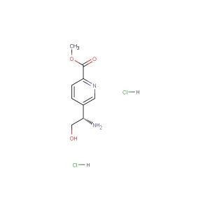 methyl (S)-5-(1-amino-2-hydroxyethyl)picolinate dihydrochloride