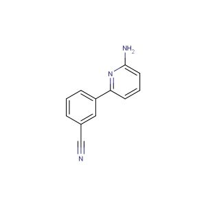 3-(6-aminopyridin-2-yl)benzonitrile