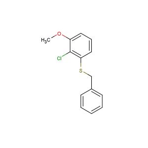 benzyl(2-chloro-3-methoxyphenyl)sulfane