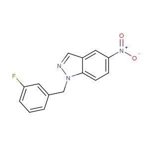 1-(3-fluorobenzyl)-5-nitro-1H-indazole