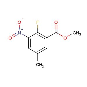 methyl 2-fluoro-5-methyl-3-nitrobenzoate