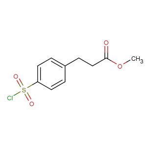methyl 3-(4-(chlorosulfonyl)phenyl)propanoate