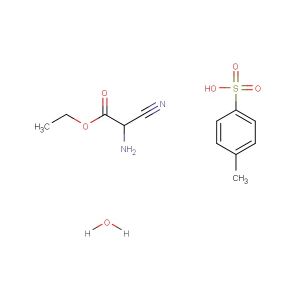 ethyl 2-amino-2-cyanoacetate 4-methylbenzenesulfonate hydrate