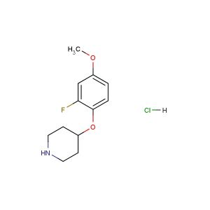 4-(2-fluoro-4-methoxyphenoxy)piperidine hydrochloride