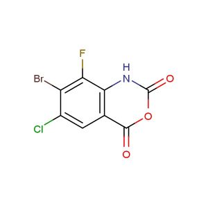 7-bromo-6-chloro-8-fluoro-2H-benzo[d][1,3]oxazine-2,4(1H)-dione