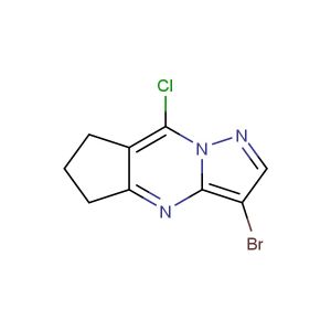 3-bromo-8-chloro-6,7-dihydro-5H-cyclopenta[d]pyrazolo[1,5-a]pyrimidine