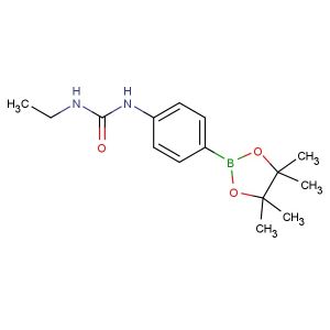 1-ethyl-3-(4-(4,4,5,5-tetramethyl-1,3,2-dioxaborolan-2-yl)phenyl)urea