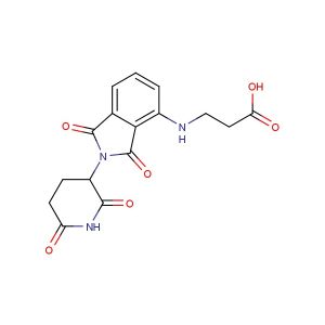 3-((2-(2,6-dioxopiperidin-3-yl)-1,3-dioxoisoindolin-4-yl)amino)propanoic acid