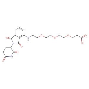 Thalidomide-NH-PEG3-propionic acid