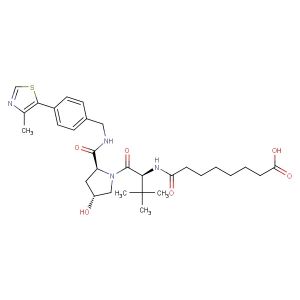 VH 032 amide-alkylC6-acid  (Synonyms: (S,R,S)-AHPC-CO-C6-COOH)