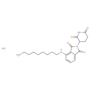 Pomalidomide 4'-alkylC8-amine HCl