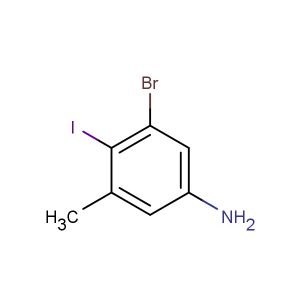 3-Bromo-4-iodo-5-methylaniline