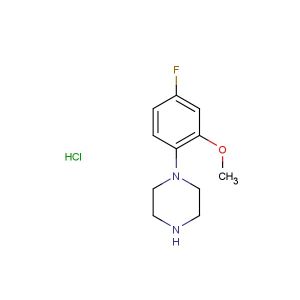 1-(4-fluoro-2-methoxyphenyl)piperazine hydrochloride
