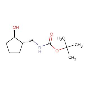 trans-tert-Butyl ((2-hydroxycyclopentyl)methyl)carbamate